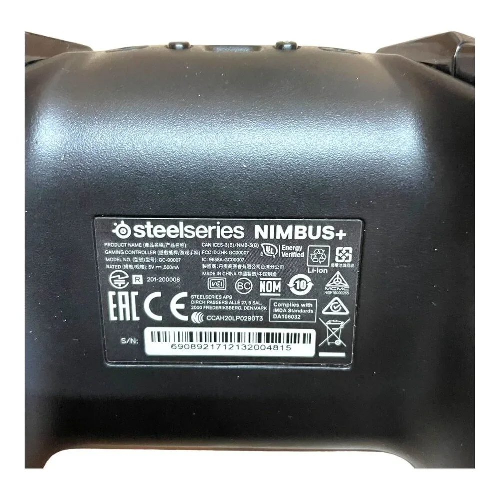 Steelseries Nimbus+ GC-0007 Wireless Gaming Controller for PARTS or REPAIR Only